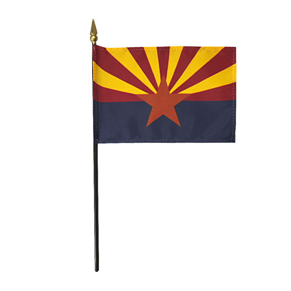 Miniature Flag - Arizona - ColorFastFlags | All the flags you'll ever need! 
