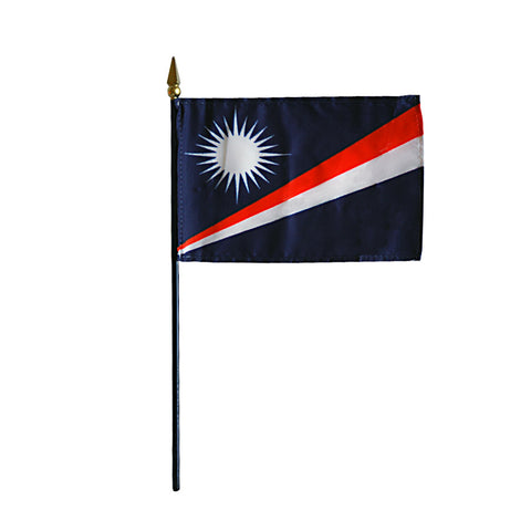 Miniature Marshall Islands Flag - ColorFastFlags | All the flags you'll ever need! 
